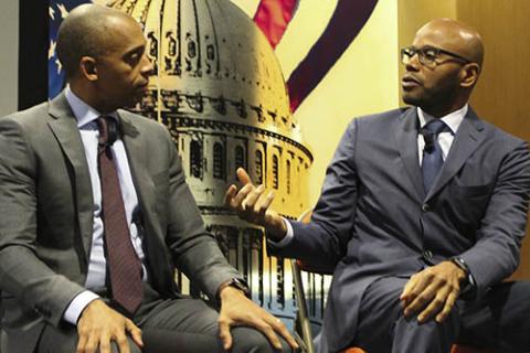 Dr. Khalil Gibran Muhammad in conversation with Dr. Peniel Joseph